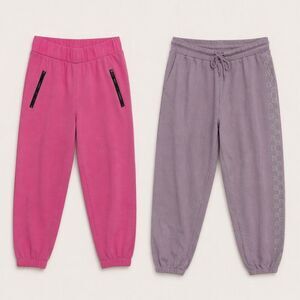 Forever 21 Jogger Sweatpants Bundle (2 Pair) | Pink & Purple | Size M